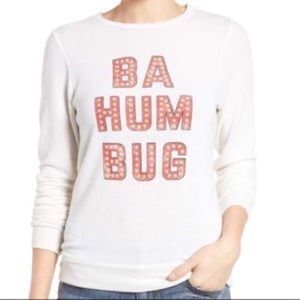 NWT Signorelli White Sweatshirt Ba Hum Bug $59